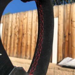 Madigan Motorsports Black Suede Utv Steering Wheel