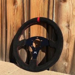 Madigan Motorsports Black Suede Utv Steering Wheel