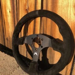 Madigan Motorsports Black Suede Utv Steering Wheel