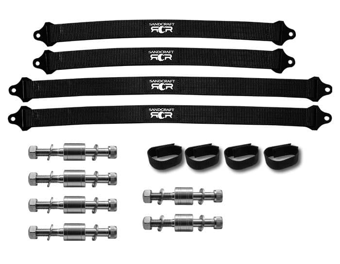 Sandcraft Motorsports Textron Wildcat Xx Limit Straps, Full Kit