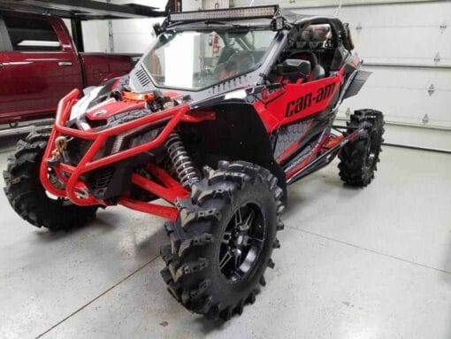 Ct Race Worx Can-am Maverick X3 Winch Bumper, Full Protection Monster