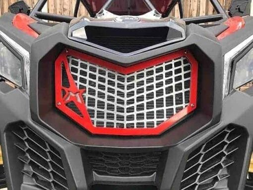 Madigan Motorsports Can-am Maverick X3 Grille, 2 Piece Clip In Edition