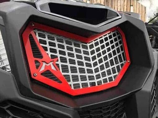 Madigan Motorsports Can-am Maverick X3 Grille, 2 Piece Clip In Edition
