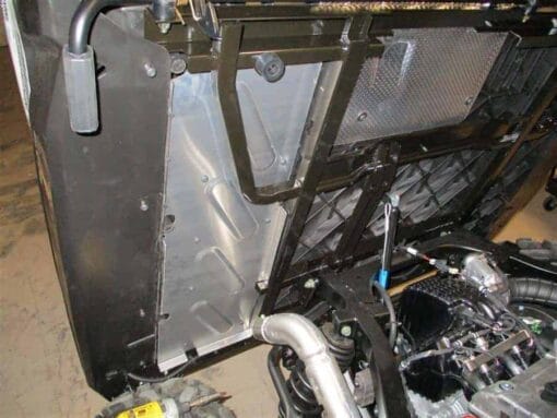 Trail Armor Polaris Ranger Underbed Mud Shield With Fender Enclosures