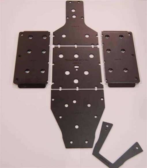 Trail Armor Polaris Ranger Midsize Skid Plate, Full Protection