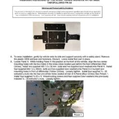 Trail Armor Yamaha Wolverine X4 Skid Plate