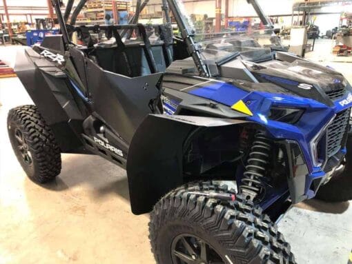 Trail Armor Polaris Rzr Xp Series Mud Flap Fender Extensions, Super Wide Edition