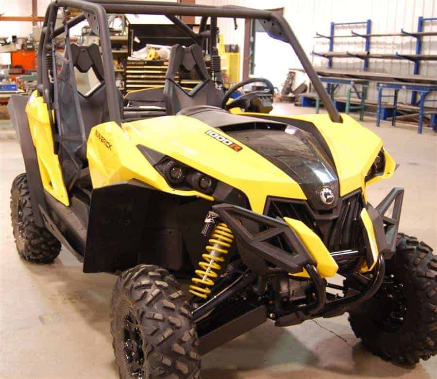 Trail Armor Can-am Maverick Mud Flap Fender Extensions With Underbed Mud Shield