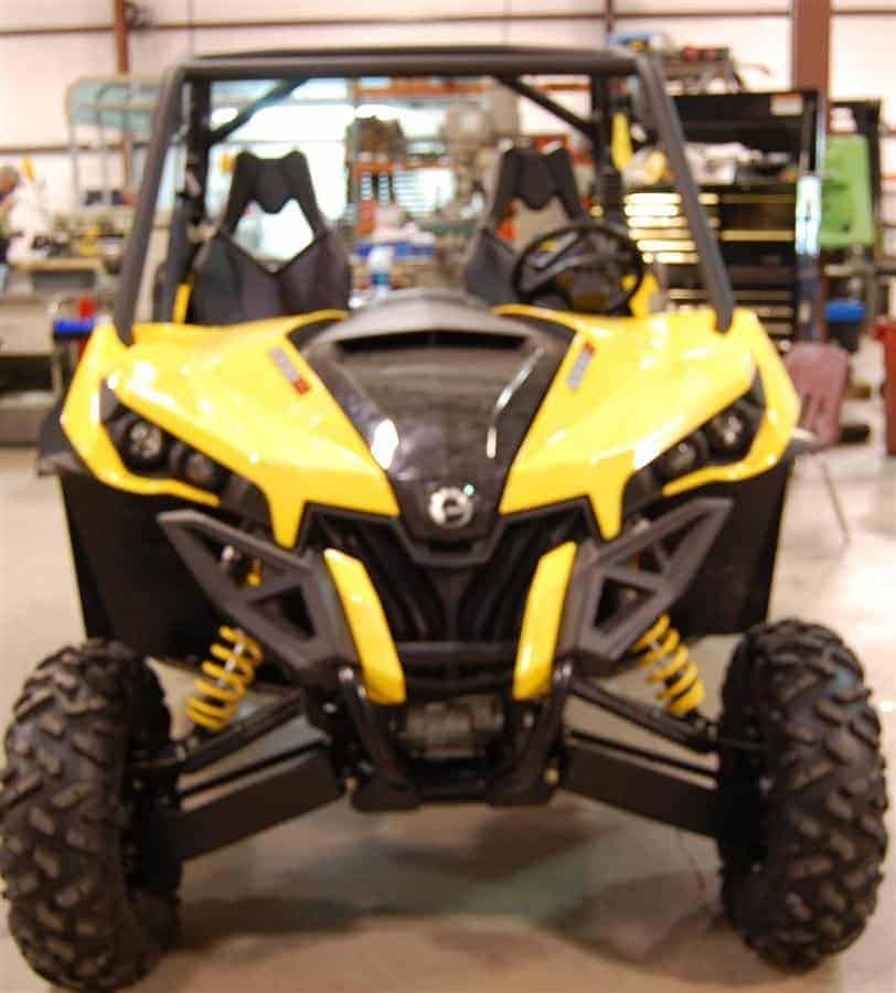 Trail Armor Can-am Maverick Mud Flap Fender Extensions With Underbed Mud Shield