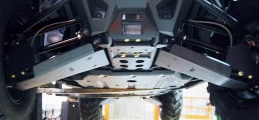 Trail Armor Polaris Rzr 570 Center Skid Plate