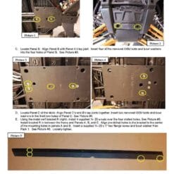 Trail Armor Polaris Rzr Xp 4 Series Full Skid Plate With Rock Slider