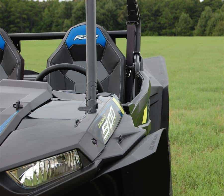 Trail Armor Polaris Rzr S Series Mud Flap Fender Extensions