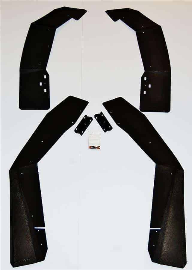 Trail Armor Polaris Rzr S Series Mud Flap Fender Extensions