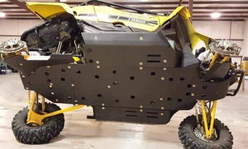 Trail Armor Yamaha Yxz Skid Plate With Integrated Sliders