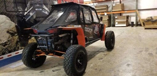 Trail Armor Polaris Rzr Xp Mud Flap Fender Extensions, 14 - 18 Full Set