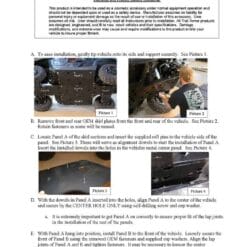 Trail Armor Yamaha Rhino Full Skid Plates With Slider Nerfs