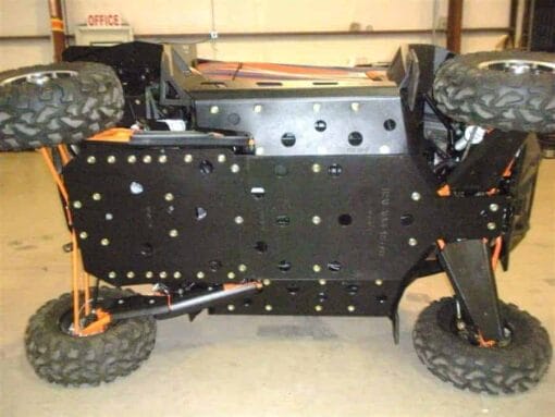 Trail Armor Polaris Rzr Xp 900 Skid Plate With Slider Nerfs