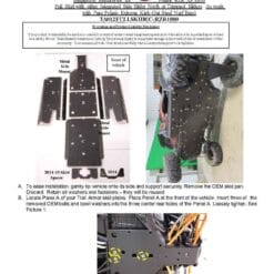 Trail Armor Polaris Rzr Xp Series Skid Plate With Rock Sliders
