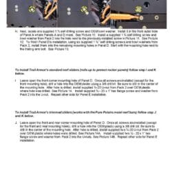 Trail Armor Polaris Rzr Xp Series Skid Plate With Rock Sliders