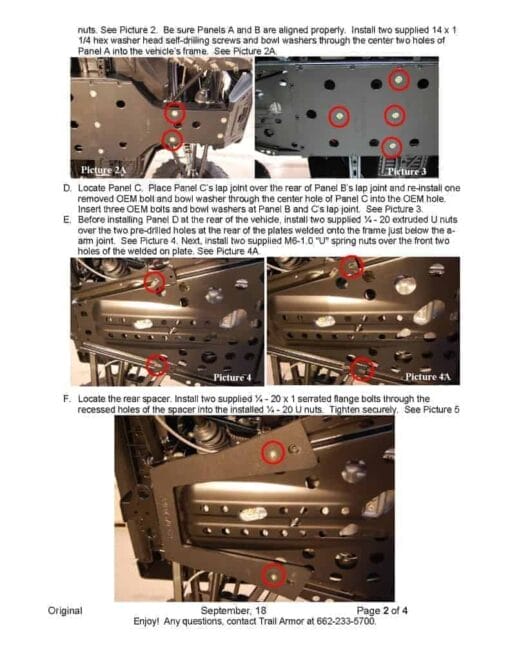 Trail Armor Polaris Ranger Crew 570 Skid Plate, Midsize