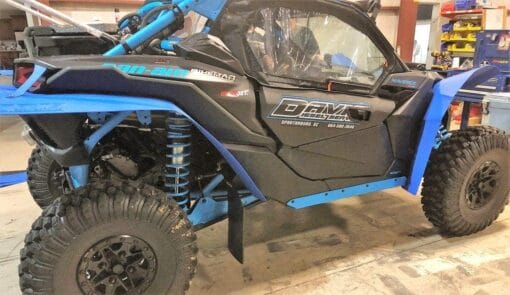 Trail Armor Can-am Maverick X3 Mud Flap Fender Extensions, 72" Super Wide Edition