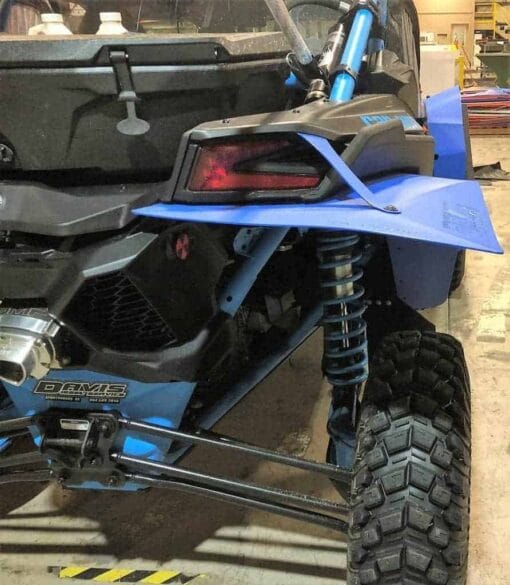 Trail Armor Can-am Maverick X3 Mud Flap Fender Extensions, 72" Super Wide Edition