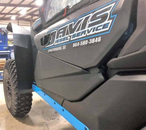 Trail Armor Can-am Maverick X3 Mud Flap Fender Extensions, 72" Super Wide Edition