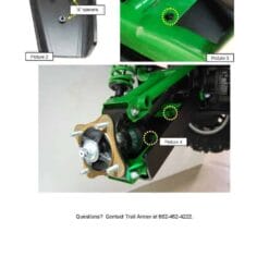 Trail Armor Kawasaki Teryx 4 A Arm Guards