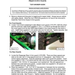 Trail Armor Kawasaki Teryx 4 A Arm Guards