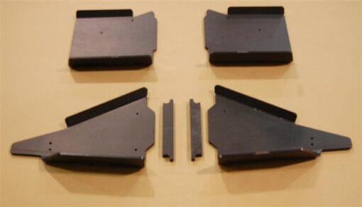 Trail Armor Polaris General A Arm Guards, Full Set Front And Rear