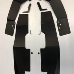 Trail Armor Polaris Rzr Xp Series Mud Flap Fender Extensions, Full Set New Style