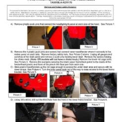 Trail Armor Polaris Rzr 170 Doors And Style Debris And Mud Shields