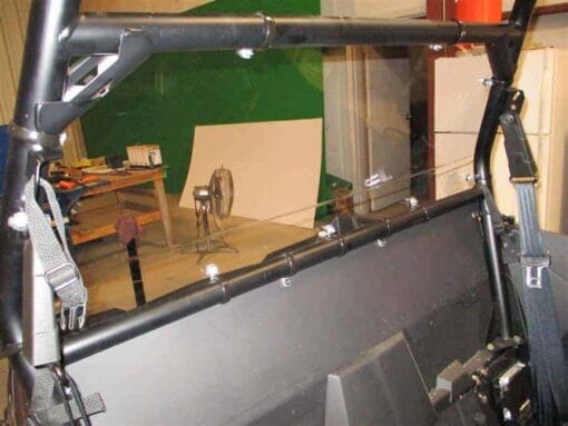 Trail Armor Polaris Rzr Rear Window Dust Shield Kit