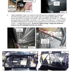 Trail Armor Polaris Rzr Rear Window Dust Shield Kit