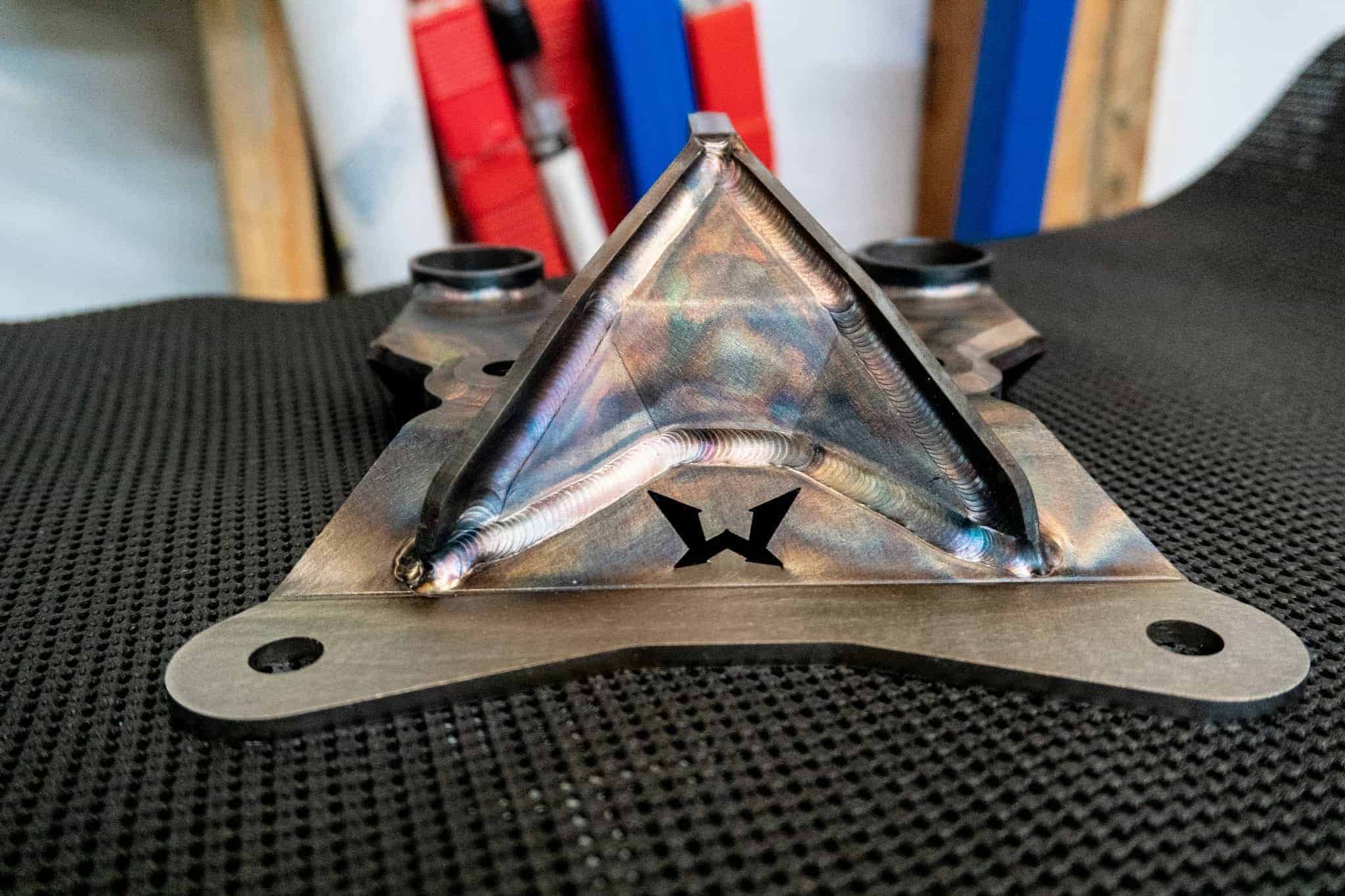 Madigan Motorsports Can-am Maverick X3 Radius Rod Plate, Pull Hook