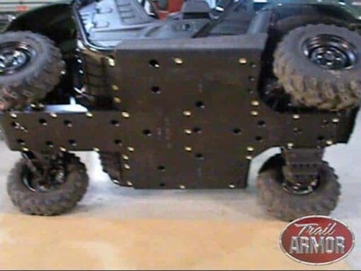 Trail Armor Yamaha Rhino Full Skid Plates With Slider Nerfs
