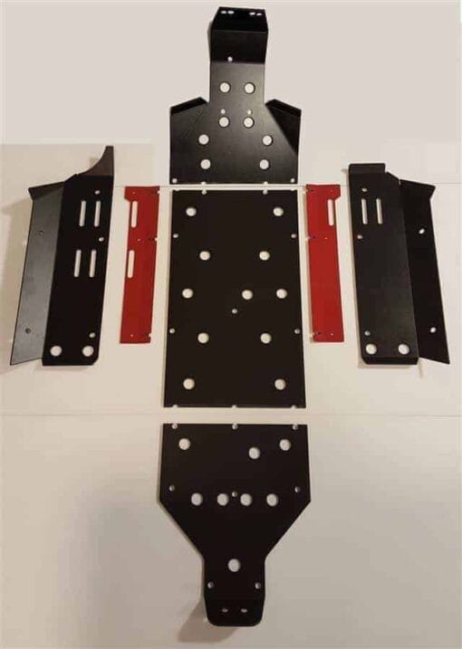 Trail Armor Yamaha Yxz Skid Plate With Integrated Sliders