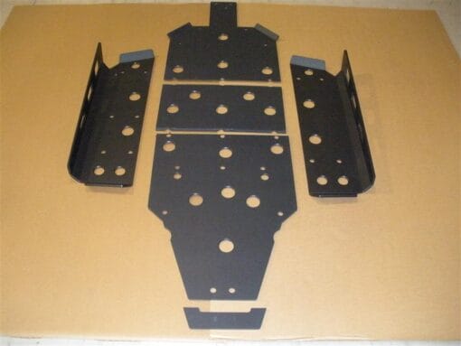 Trail Armor Polaris Rzr 570 Center Skid Plate