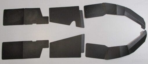 Trail Armor Polaris General Mud Flap Fender Extensions