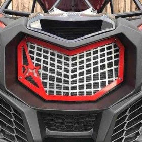 Madigan Motorsports Can-am Maverick X3 Grille, 2 Piece Clip In Edition