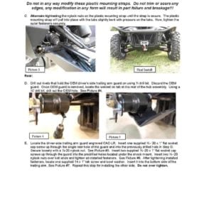 Trail Armor Can-am Commander A Arm Cv Front And Rear Trailing Boot Guards