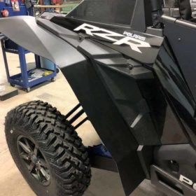 Trail Armor Polaris Rzr Xp Series Mud Flap Fender Extensions, Super Wide Edition