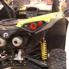 Trail Armor Can-am Maverick Mud Flap Fender Extensions With Underbed Mud Shield