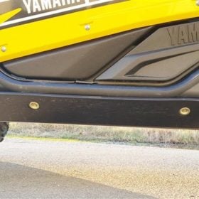 Trail Armor Yamaha Yxz Skid Plate With Integrated Sliders