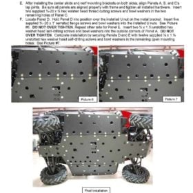 Trail Armor Honda Pioneer 700-4 Full Skid Plate