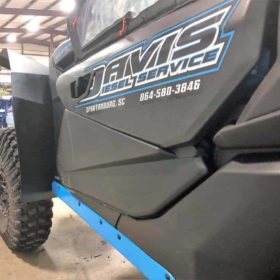 Trail Armor Can-am Maverick X3 Mud Flap Fender Extensions, 72" Super Wide Edition