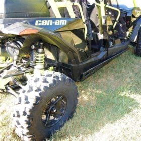 Trail Armor Can-am Maverick Max Full Skid Plate With Integrated Sliders