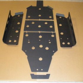 Trail Armor Polaris Rzr 570 Center Skid Plate