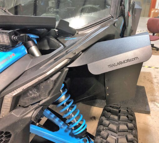 Trail Armor Can-am Maverick X3 Mud Flap Fender Extensions, 72" Super Wide Edition