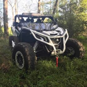 Ct Race Worx Can-am Maverick X3 Winch Bumper, Full Protection Monster